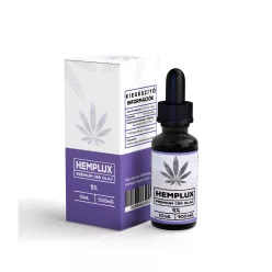 Hemplux CBD olaj 5% 500mg Full Spectrum  10ml