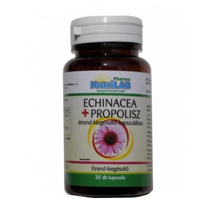 Echinacea + Propolisz 30 kapszula Nutrilab 
