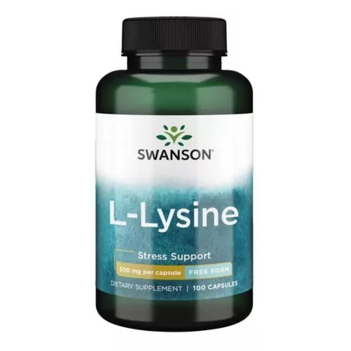 Swanson L-Lysine (Lizin) 500mg 100 kapszula