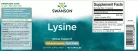 Swanson L-Lysine (Lizin) 500mg 100 kapszula