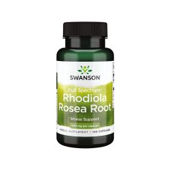   Swanson Aranygyökér (Rhodiola Rosea Root) 400mg 100db kapszula  