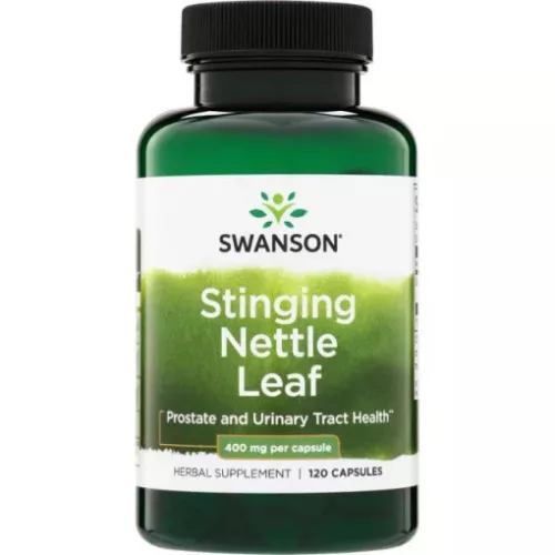 Swanson Stinging Nettle Leaf 400mg 120 kapszula Csalánlevél