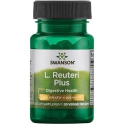   Swanson Lactobacillus Reuteri Plus 3 féle Probiotikum + Prebiotikum 30 kapszula