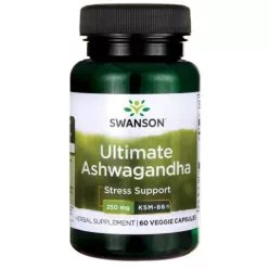 Swanson Ultimate Ashwagandha 250 mg 60 vegán kapszula 
