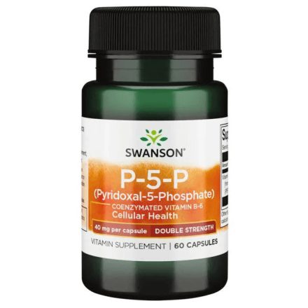 P-5-P -B6 vitamin 40 mg 60 kapszula Swanson 