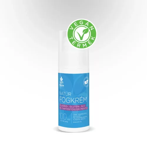 WTN Natúr fogkrém  Fluorid-, Glutén -, SLS-, és tartósítószer-MENTES 100 ml 