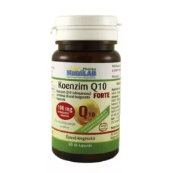   NutriLAB Koenzim Q10 Ubiquinone 100mg fermentált vega 60 kapszula