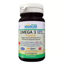 NutriLAB Omega 3 1000 mg Prémium halolaj 30 kapszula