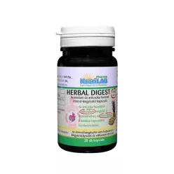 NutriLAB Herbal Digest növényi emésztőenzim 30 kapszula 