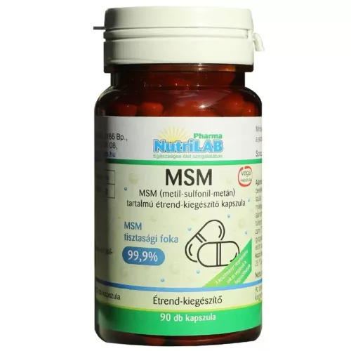 NutriLAB MSM 90 kapszula 