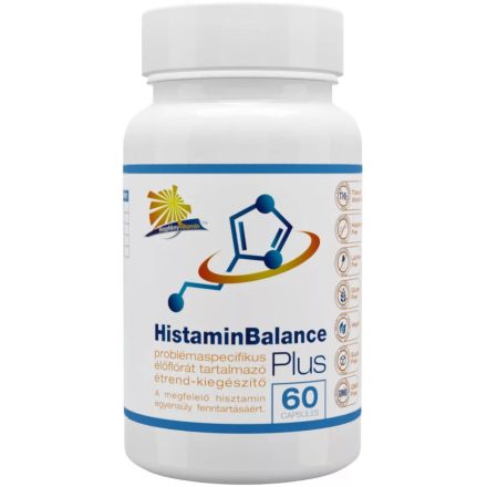 HistaminBalance Plus problémaspecifikus probiotikum 60 kapszula Napfényvitamin