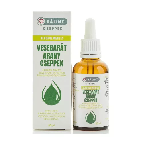 Bálint Cseppek ALKOHOLMENTES vesebarát arany cseppek 50 ml