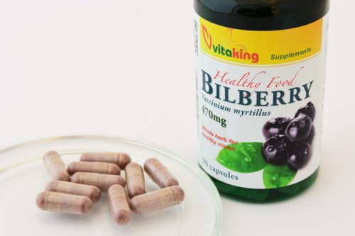 Vitaking Fekete áfonya Bilberry extract 90 db kapszula 