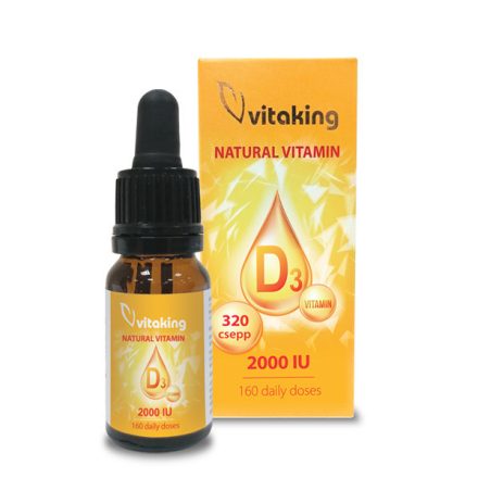 D3-vitamin csepp MCT olaj 2000NE Vitaking