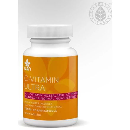 C-vitamin ultra Indiai egres Acerola Camu 60 kapszula WTN 