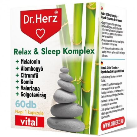 Relax & Sleep Komplex 60 kapszula  Dr. Herz