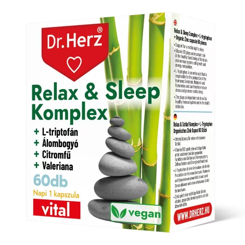 Dr. Herz Relax & Sleep Komplex 60 kapszula  