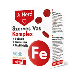 Dr. Herz Szerves Vas Komplex 60 kapszula