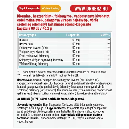Dr. Herz Erek Egészsége 60 kapszula