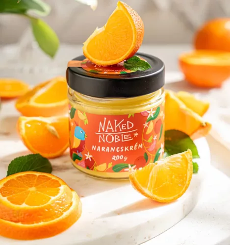 Naked Noble Narancskrém édesítőszerekkel 200 g