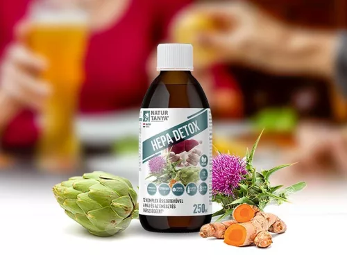 Natur Tanya Hepa Detox 3x1 db TRIO pack 3x500ml csomagban olcsóbb!