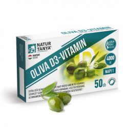 Oliva D3- vitamin 50 db Natur Tanya