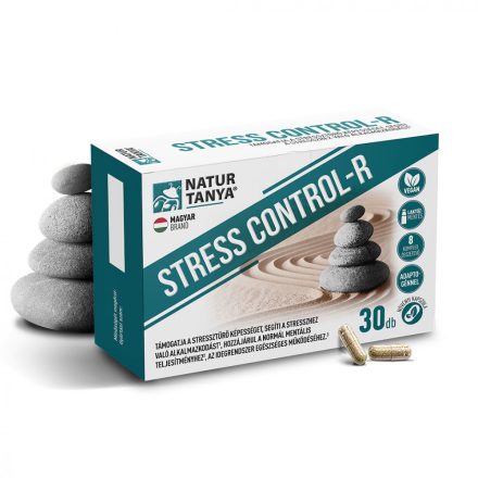 STRESS CONTROL-R kapszula - Stresszoldó adaptogén gyógynövények Natur Tanya®