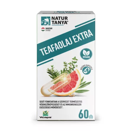 Natur Tanya Teafaolaj Extra (régen Fitotree)  kapszula 60 db