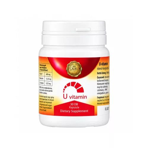 Flavin7 U-vitamin ( u vitamin) 300mg 100 db kapszula
