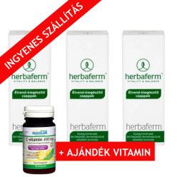   Herbaferm étrend-kiegészítő cseppek 3x30ml TRIO pack ingyenes kiszállítás +ajándék C vitaminnal csomagban olcsóbb!