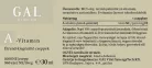 GAL A-Vitamin cseppek 30ml