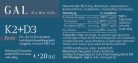 GAL K-komplex + D3 csepp Forte csepp 60 adag