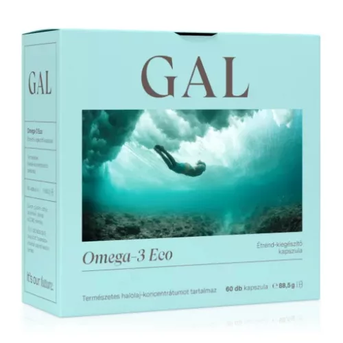 GAL Omega 3 Eco Halolaj 90g 60 db kapszula 