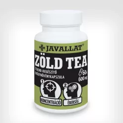   Javallat Zöld tea 60 db étrend-kiegészítő kapszula, bevizsgált, kiváló minőségű gyógynövényből