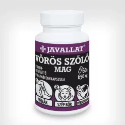   Javallat Vörös szőlő mag étrend-kiegészítő gyógynövénykapszula - 60 db