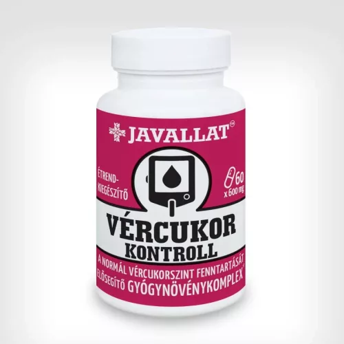 Javallat Vércukor Kontroll Kapszula - 60db