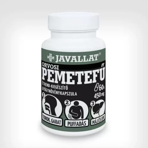 Javallat Orvosi Pemetefű étrend-kiegészítő gyógynövénykapszula - 60 db