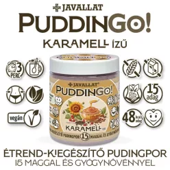   PuddinGo!® Karamell ízű étrend-kiegészítő pudingpor 360g