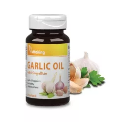   Vitaking Garlic Fokhagymaolaj kapszula 1000 mg 90 db lágyzselatin kapszula