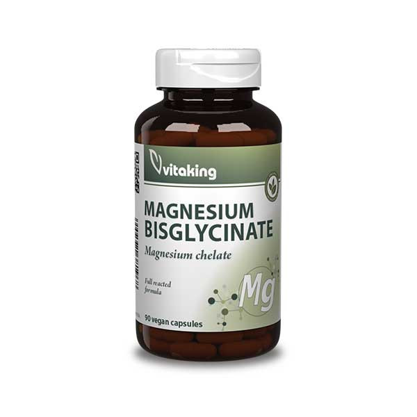 Vitaking Szerves Magnézium Biszglicinát 80 db kapszula - vitaminindex.hu