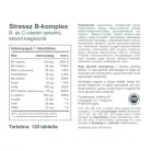 Vitaking Stressz B-komplex aktiv B12 vitaminnal és foláttal 120 vegán tabletta 