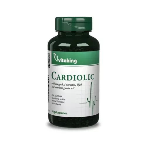 Vitaking Cardiolic Formula 60 db gélkapszula 