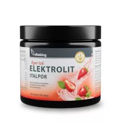 Vitaking Elektrolit Italpor Eper ízű 30 adag 165 g
