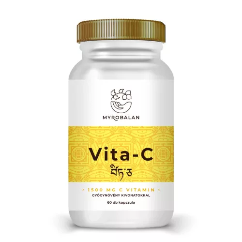 Myrobalan Vita - C - 1500 mg C vitamin gyógynövény kivonatokkal 60 db kapszula 