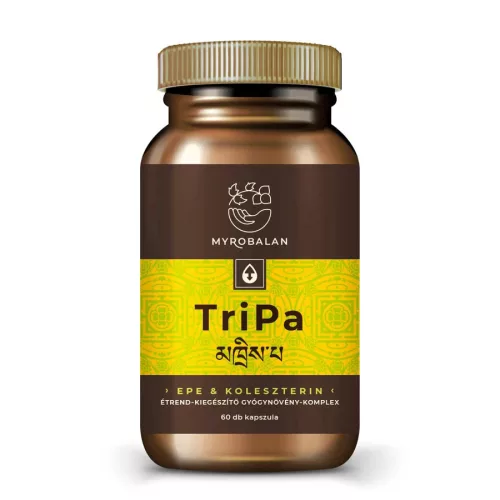 Myrobalan Tripa epe & koleszterin gyógynövény-komplex 60 db kapszula