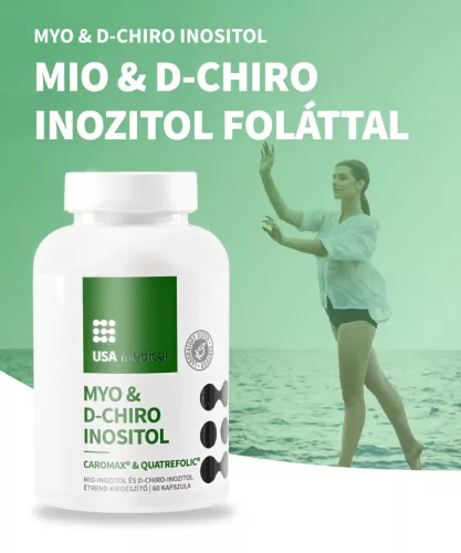 Usa Medical Myo Inozitol és D-Chiro Inozitol Caromax® kapszula 60 db kapszula