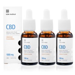 USA medical CBD olaj 1000mg 30ml Trio pack 3X30ml EREDETI 