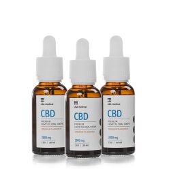   USA medical CBD olaj 3000mg 30ml TRIO pack 3x30ml EREDETI csomagban olcsobb!