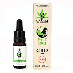   Canem CBD olaj 2.5% 250mg 10ml  Állatoknak (kutyáknak macskáknak) 