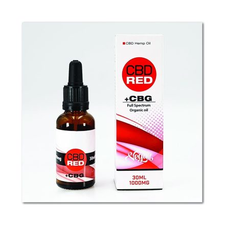 CBD+CBG olaj 1000 mg 30 ml  Full spectrum CBD RED